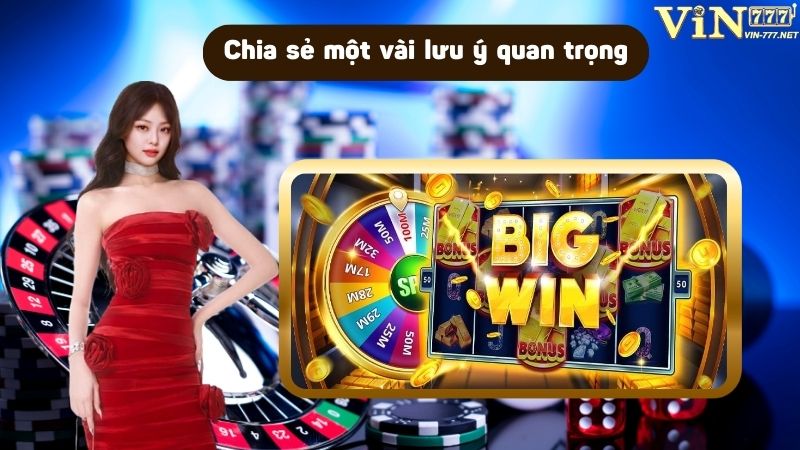 Lưu ý quan trọng thì bạn mới làm chủ được trò chơi mọi thời điểm